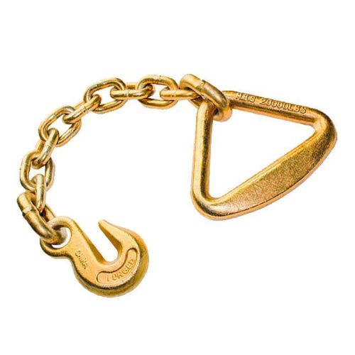 Крюк с цепью стальной 50 мм, 5 т.