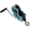 Лебёдка ручная барабанная, 0,7 т. с текстильной лентой 10 м. Лебёдка ручная барабанная, 0,7 т. с текстильной лентой 10 м.